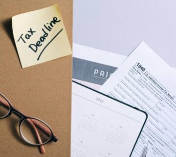 Corporate tax filing and business tax documents in Canada