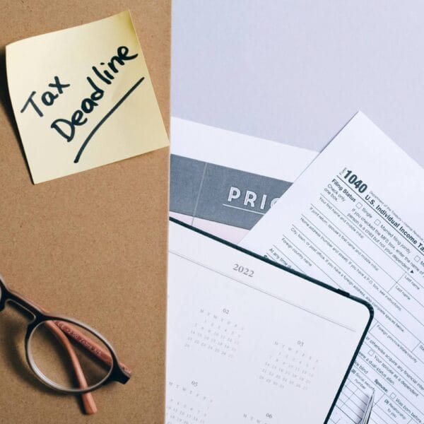 Corporate tax filing and business tax documents in Canada