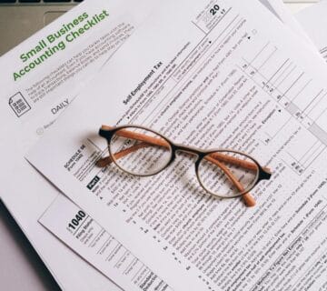 HST return and sales tax filing documents in Canada