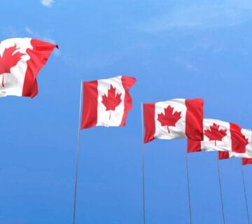 Canada visitor visa and travel background